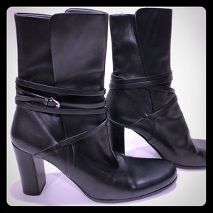 Jil Sander Black Boots Size 40